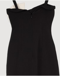 Revibe - Repaired BY JOHNNY. Phillipa Fold Contrast Dress - AU 6