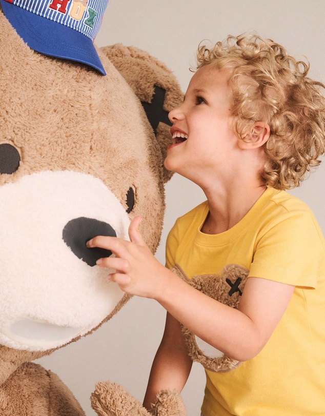 Huxbaby - Furry Huxbear Tee - Babies-Kids