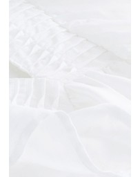 NEXT - Sleeveless Ruffle V-Neck Top