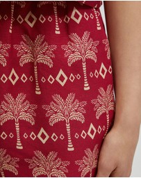 Oxford - Courtney Printed Shorts