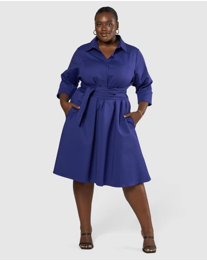 Something 4 Olivia - Arana Mini Shirt Dress