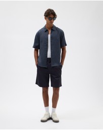 AERE - Cedric Pleated Shorts