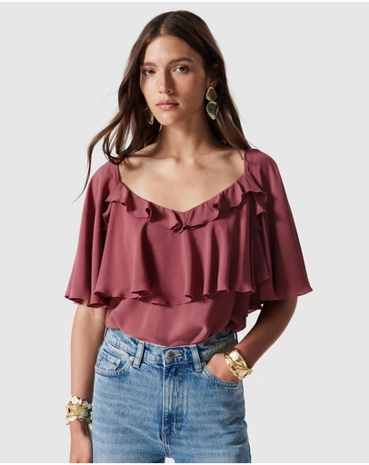 & Other Stories - Ruffle Blouse