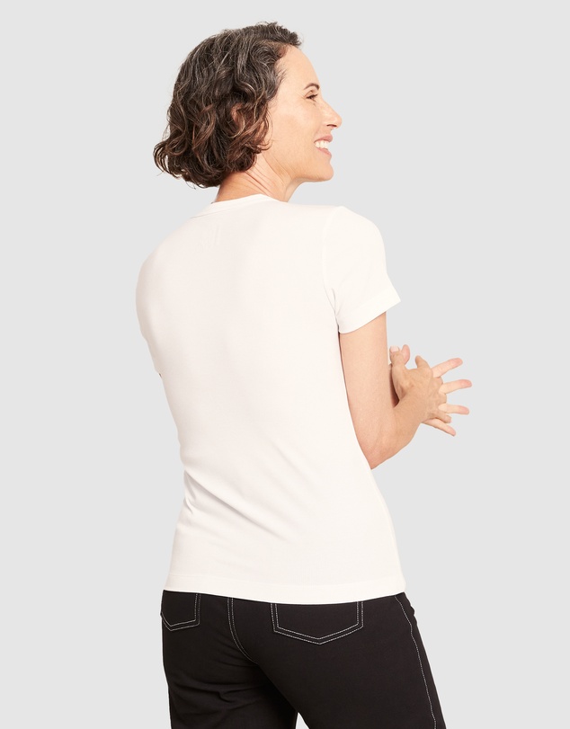 Boody - Ribbed Crew Neck T-Shirt
