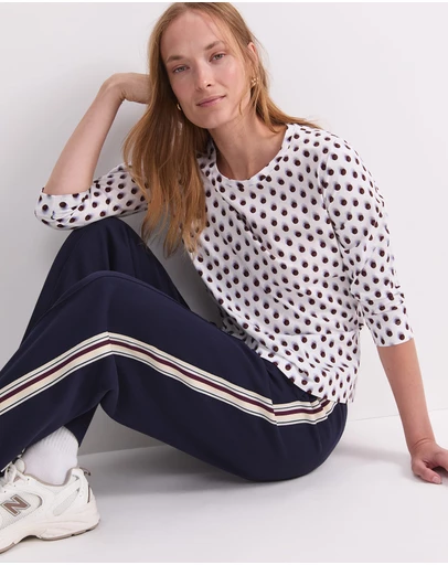 Sportscraft - Spot Print Mercerised Tee
