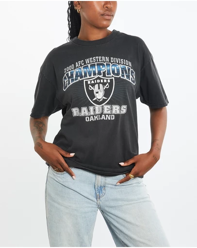 Vintage by The Real Deal - Pre Loved - Vintage NFL Oakland Raiders Tee