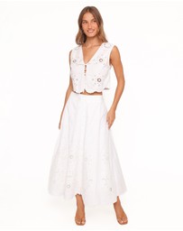 Petal & Pup - Kye Top - White Broderie