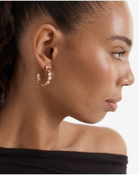 MIMCO - So Ornate Hoop Earrings