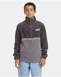 Billabong - Boys 8 to 16 Space Lobs Mock Neck Fleece Top