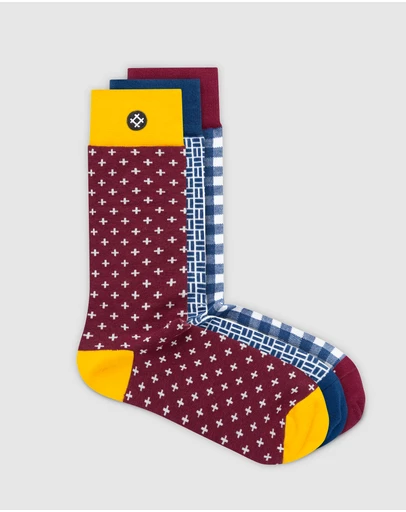 Sockdaily - Genesis 3 Pack Crew Socks
