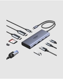 Ugreen - Ugreen 7-in-1 USB C Hub with Dual 4K display
