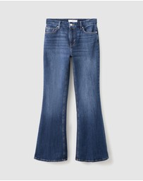 M.N.G - Violet Flared High-Rise Jeans