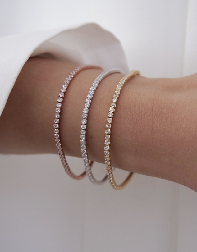 The Silver Collective - Tennis Bracelet Petite Silver