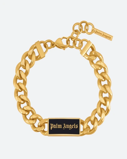 Palm Angels - Martino GP Plaque Chain Bracelet
