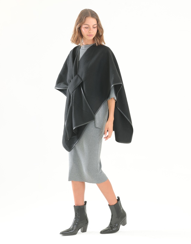 Morgan & Taylor - Jane Bias-Edged Poncho