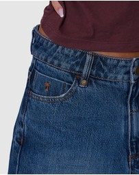 Thrills - Billie Low Rise Baggy Embro Shorts