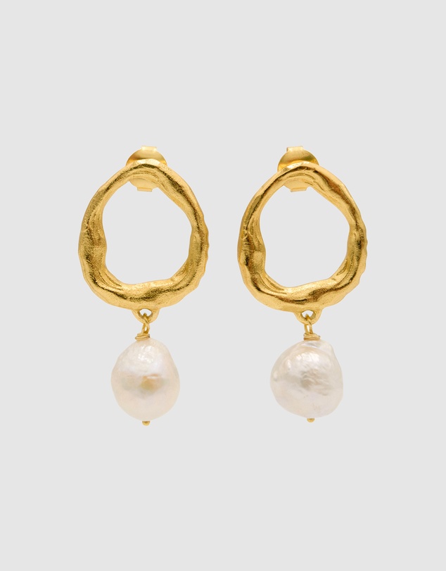 Haze & Glory - ICONIC EXCLUSIVE - La Pearl Earrings - Gold