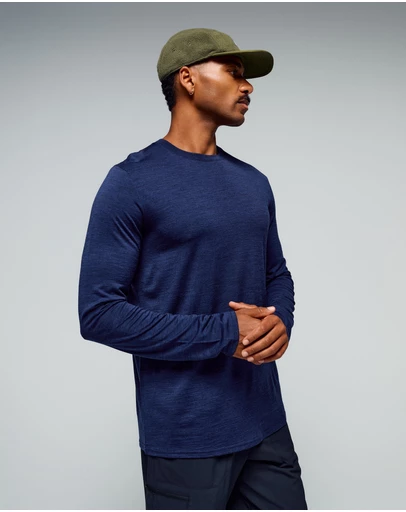 Kathmandu - 100% Merino Long Sleeve Crew Top