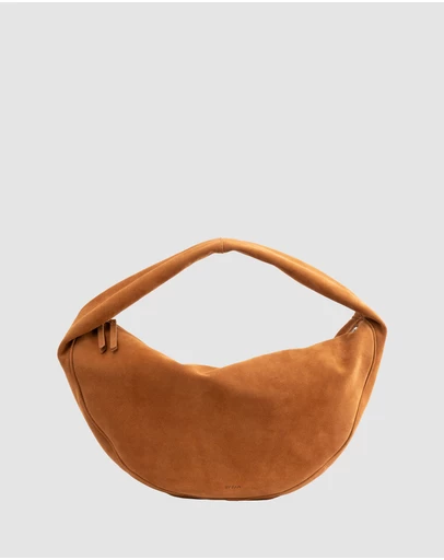 By Far - Maxi Cush Suede Leather Bag