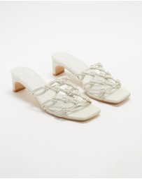 AERE - Knotted Leather Heels