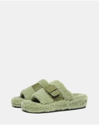 EVERAU - EverAU Ugg Croft Wool Upper Sandals