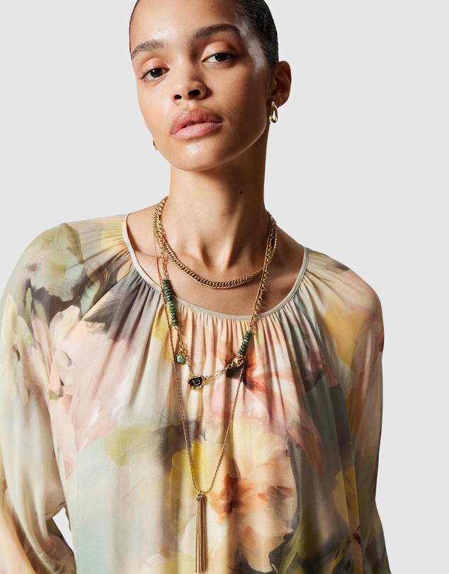 & Other Stories - Flounced Maxi Dress