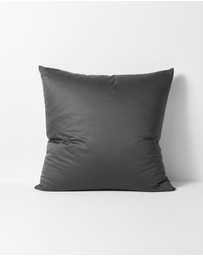 Aura Home - Halo Organic Sateen European Pillowcase