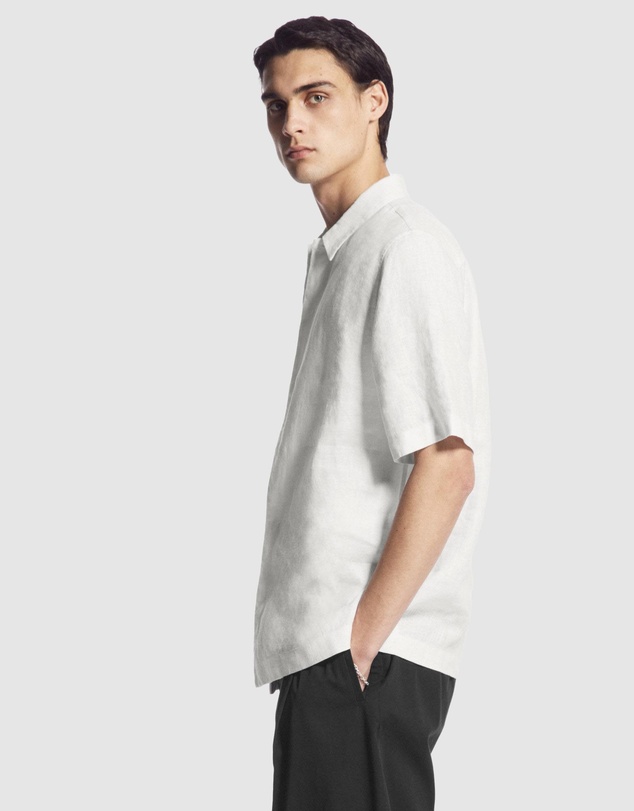 COS - Short-Sleeved Linen Shirt