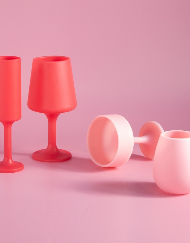 porter green - mecc | silicone unbreakable cocktail glasses