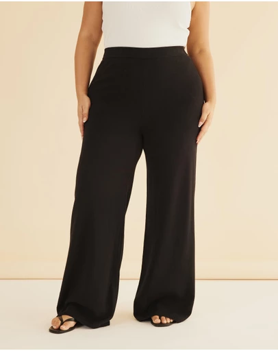 Atmos&Here Curvy - Hanah Knit Pants