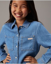 Calvin Klein Jeans - Relaxed Denim Shirt Dress
