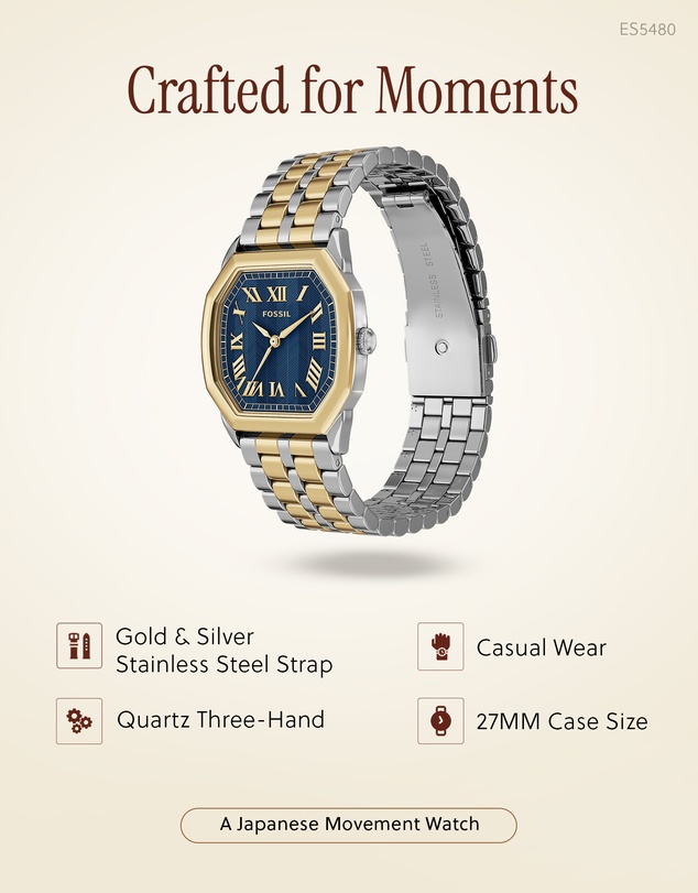 Fossil - Harlow Two Tone Analogue Watch