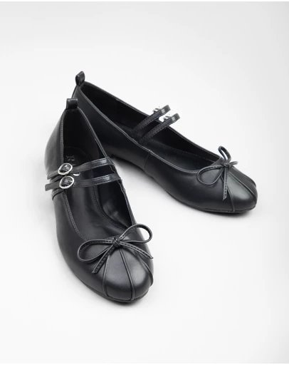 RAID - Idol mary jane ballet flats in black