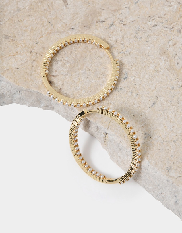 Forcast - Alayah 16k Gold Plated Earrings