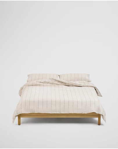 Country Road - Skye Linen Queen Quilt Cover