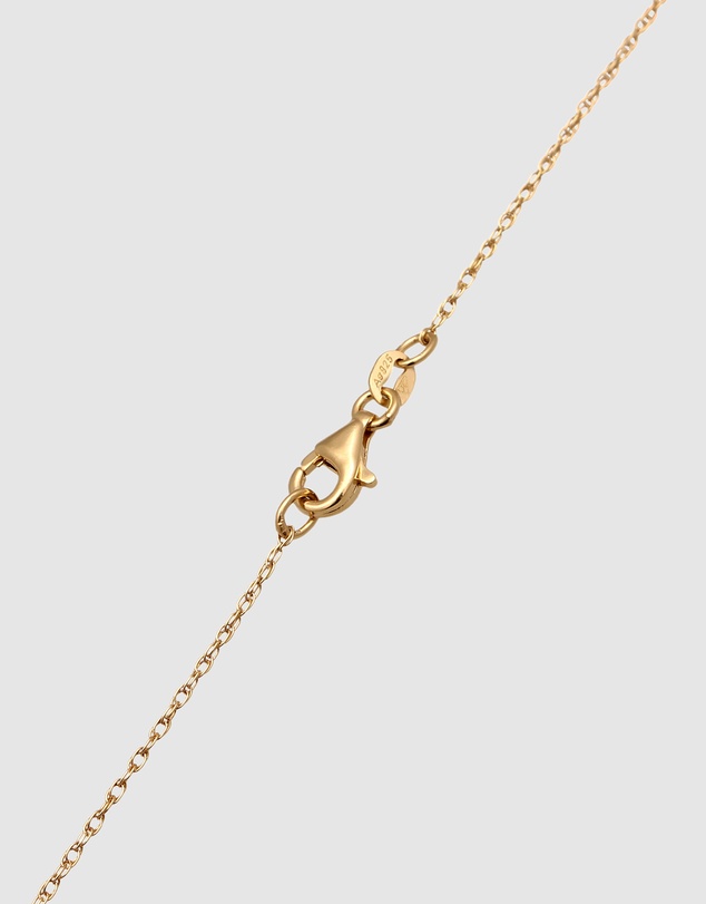 Elli Jewelry - Teardrop Pendant Necklace in Gold-Plated 925 Silver