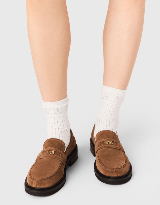 Maje - Flofertosuede Loafers