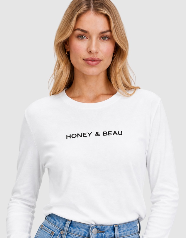 Honey and Beau - Honey Beau Long Sleeve Tee