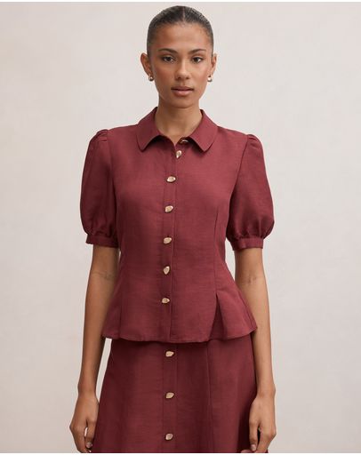 Burgundy Port Co-ord