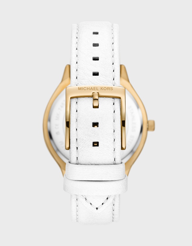 Michael Kors - Slim Runway White Analogue Watch