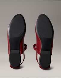 Calvin Klein - Leather Airfit Cushioned Ballerinas