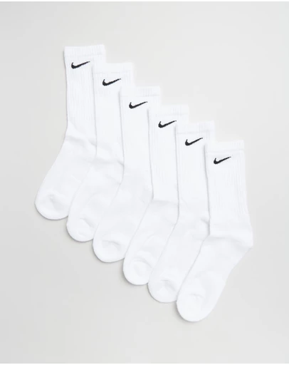 Nike - Everyday Cushioned Crew Socks 6-Pack