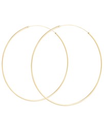 Lovisa - Gold Plated Sterling Silver Fine 60mm Hoop
