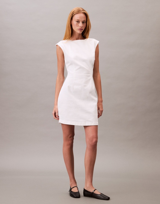 Calvin Klein Jeans - Open Back Cap Sleeve Dress