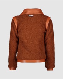 B.Nosy - Sherpa Zip Though Jacket - Kids-Teens