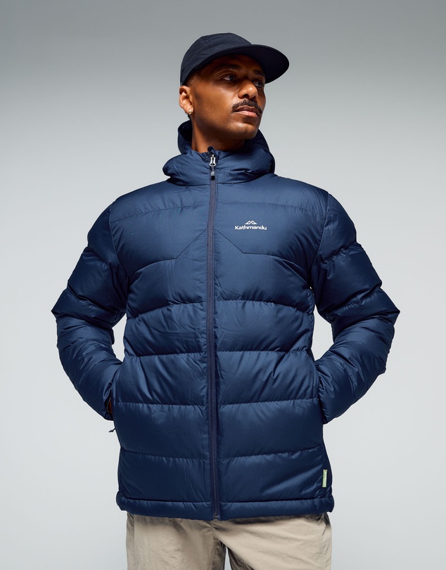 Kathmandu - Epiq Hooded Down Puffer 600 Fill Warm Winter Jacket