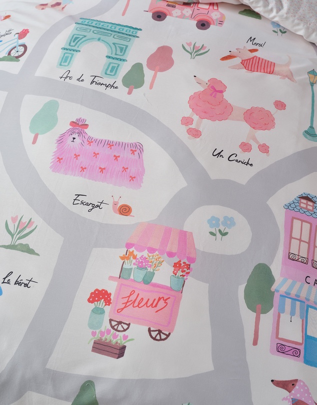 Linen House Kids - Petite Paris Quilt Covet Set