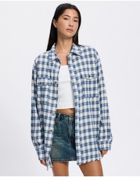ONE TEASPOON - Lunar Flannel Shirt - ICONIC EXCLUSIVE