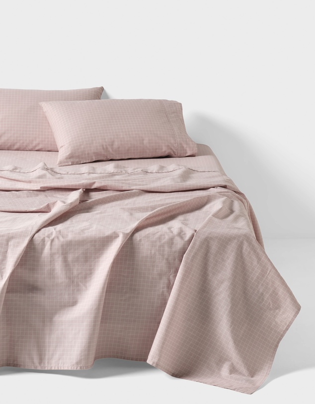 Linen House - Volley Check Sheet Set