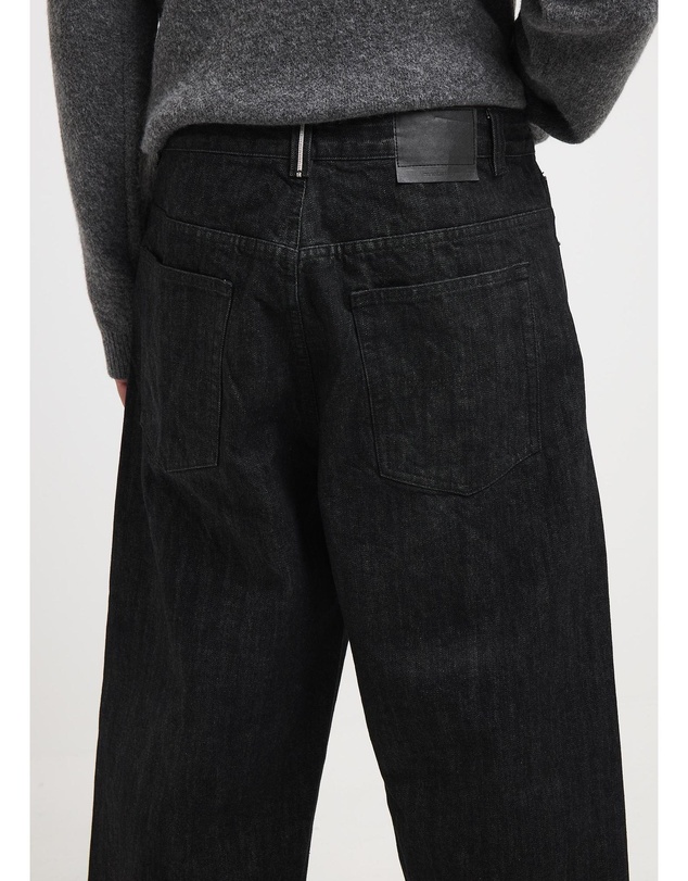 Black Noise White Rain - Raw Selvedge Denim Jeans